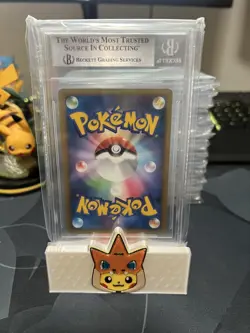 Pokemon Japanese Typhlosion Holo Rare Secret of the Lakes Unl. DPBP#188 BGS 9 - Image 2