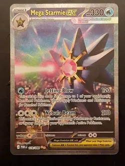 Mega Starmie EX #118/088 SIR Perfect Order Pokemon English MINT CONDITION - Image 1