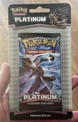 Pokemon Platinum Booster Pack 10 Cards Giratina 2009 Trading Card Game Blister - Image 1