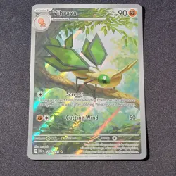 Pokemon TCG- Vibrava - 206/191 - SV08: Surging Sparks (SSP) Illustration Rare - Image 1