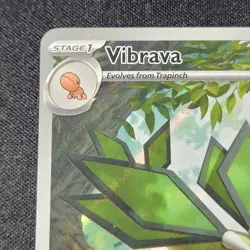 Pokemon TCG- Vibrava - 206/191 - SV08: Surging Sparks (SSP) Illustration Rare - Image 3