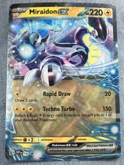 Miraidon ex - SVP 143 - Black Star ⭐ Promo NM-Mint Pokemon - Image 2