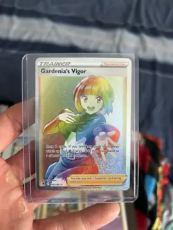 Pokemon TCG Astral Radiance Full Art Holo Hisuian Typhlosion & Gardenia’s Vigor - Image 3