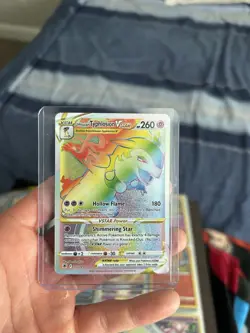 Pokemon TCG Astral Radiance Full Art Holo Hisuian Typhlosion & Gardenia’s Vigor - Image 5