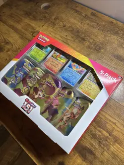 Pokemon Scarlet Violet 151 Mini Tins 5 Pack, Sealed, Costco - Image 1