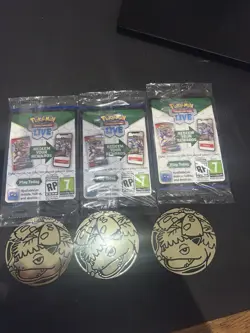 Pokemon TCG Knockout Promo And Coin Duraludon, Toxtricity,Sandaconda SWSH X36 - Image 3