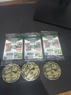 Pokemon TCG Knockout Promo And Coin Duraludon, Toxtricity,Sandaconda SWSH X36 - Image 4
