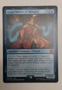 MTG Gogo, Master of Mimicry Final Fantasy Regular Mythic - Image 1
