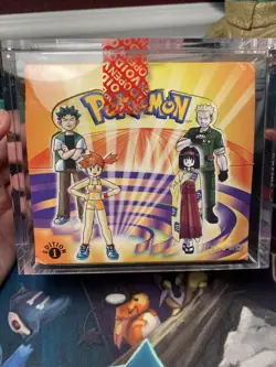 Pokemon 1st Edition Gym Heroes Booster Box (Empty) WOTC + 4 Empty Packs + Case - Image 2