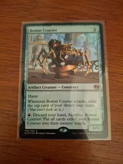 MTG Magic the Gathering Bomat Courier (199/291) Kaladesh FOIL - Image 1
