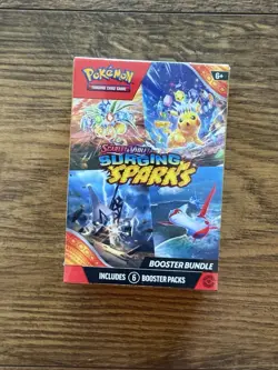 Pokemon TCG SURGING SPARKS Booster Bundle (6 Packs) - New/Sealed - Image 1