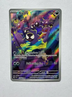 Gastly 177/162 Illustration Rare IR Temporal Forces Pokemon TCG NM Holo - Image 1
