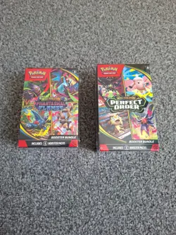 2x Pokemon TCG Booster Bundle Perfect Order + Phantasmal Flames NEW & SEALED - Image 1