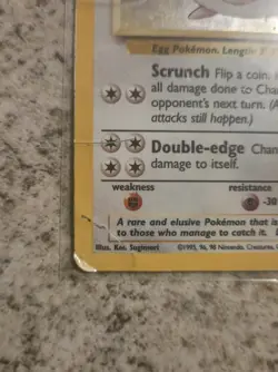 Chansey 3/102 HOLO original 1999 WOTC Pokemon TCG base set unlimited rare - Image 3