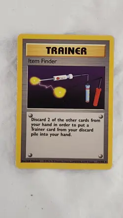 Pokemon 1999 TCG Trainer Item Finder 74/102 Base Set Unlimited Rare. - Image 4