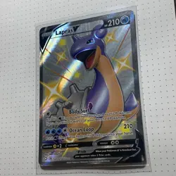 Pokemon Lapras V Shiny Holo Rare Shining Fates: Shiny Vault SV110/SV122 NM - Image 3
