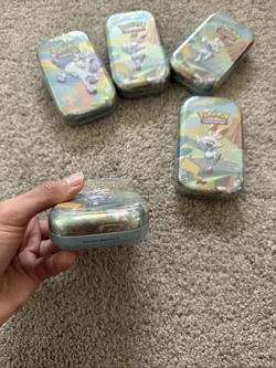 2020 Pokemon TCG Galar Pals Mini Tin A20 New Factory Sealed Lot Of 5 - Image 5