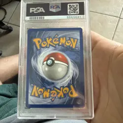 2003 Pokemon Ruby & Sapphire Ralts Reverse Foil 67/109 PSA 7 - Image 2