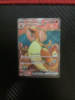 Charizard ex 183/165 Sv: Scarlet & Violet 151 Ultra Rare Holo Pokemon TCG NM - Image 1