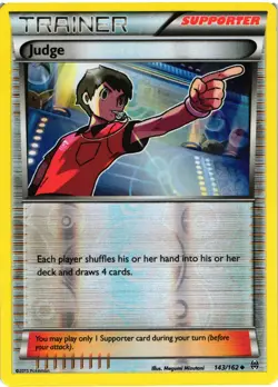 Judge 143/162 | XY - BREAKthrough | REVERSE HOLO | Pokemon TCG Near Mint - Image 1
