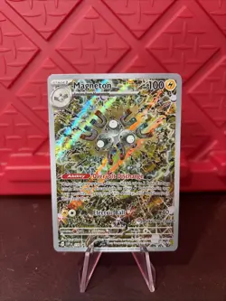 Pokemon Surging Sparks Magneton Pokemon Center Black Star Promo SVP 159 NM - Image 1