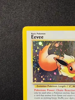 Eevee #11 Swirl Holo Rare Black Star Promo WoTC Wizards Of The Coast Pokemon TCG - Image 4