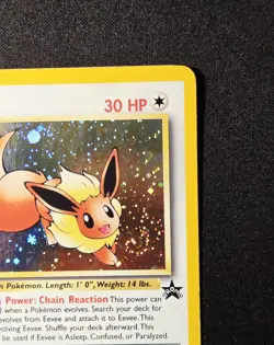 Eevee #11 Swirl Holo Rare Black Star Promo WoTC Wizards Of The Coast Pokemon TCG - Image 5
