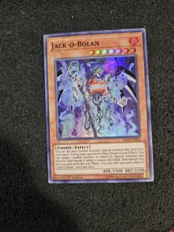 1st Edition Jack-o-Bolan IGAS-EN026 Super Rare Ignition Assault YuGiOh Card LP - Image 1