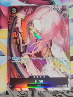 One Piece TCG Hina ST06-008 Best Selection Vol.2 Alt Art (see Description) - Image 1