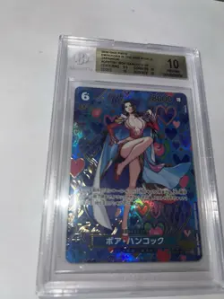 One Piece Boa Hancock SP Emperors in the New World OP07-051 Japanese BGS 10 - Image 3