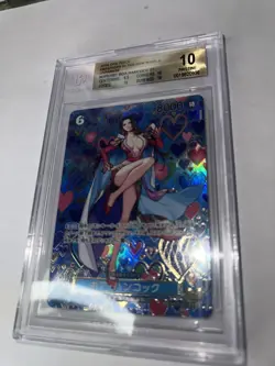 One Piece Boa Hancock SP Emperors in the New World OP07-051 Japanese BGS 10 - Image 4
