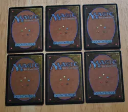 MTG 6x White Rare Enchantment Force Bubble, Ward of Lights, Angelic Renewal - Image 3