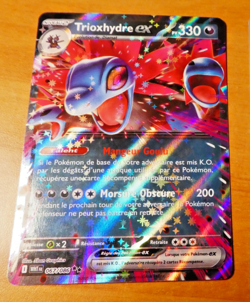 POKEMON FLAMME BLANCHE CARD HOLO CARTE TRIOXHYDRE EX 067/086 WHT EV10.5 FR MINT - Image 1