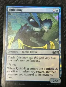 MTG Foil Quickling - M15 - 076/269 - MINT CONDITION - Image 1