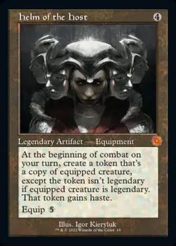 Helm of the Host - Retro Frame BRO LP MTG - Image 1