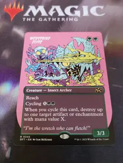 Mtg. 2x Webstrike Elite. Showcase. Aetherdrift. Pack Fresh - Image 1