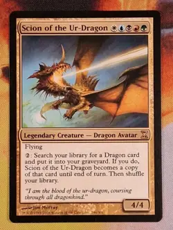 SCION OF THE UR-DRAGON NM- Time Spiral mtg Magic fast shipping - Image 1