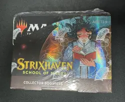 Strixhaven School of Mages MTG Collector's Booster Box Factory Sealed - Image 1