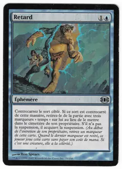 ►Magic-Style◄ MTG - Retard / Delay - FRENCH Future Sight - Played - Image 1
