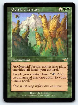 MTG Overlaid Terrain Normal R Nemesis (NMS) 108 LP Magic - Image 1
