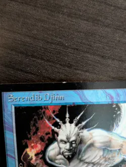 1994 Arabian Nights Serendib Djinn ~ Vintage MTG/Magic ~ LP Condition - Image 2