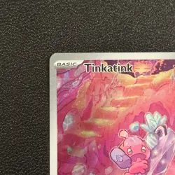 Pokemon Tinkatink Illustration Rare Full Art Holo SV: Paldean Fates 216/193 60HP - Image 2