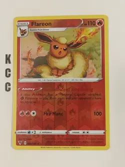 Flareon 026/185 Vivid Voltage Reverse Holo Pokemon TCG - Image 1