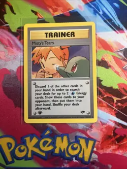 Pokemon TCG Misty's Tears Gym Challenge First Edition 118/132 NM - Image 1