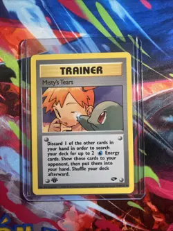 Pokemon TCG Misty's Tears Gym Challenge First Edition 118/132 NM - Image 3