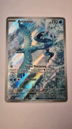 Pokemon TCG SV Journey Together Articuno 161/159 Illustration Rare - Image 1