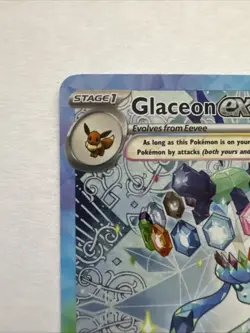 Glaceon ex 150/131 Pokemon Prismatic Evolutions NM Special Illustration Rare SAR - Image 2