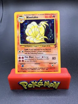 Ninetales ⭐ 13/130 Holo Rare Base Set 2 Holo 2000 Pokemon NM/LP - Image 1