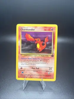 2000 Pokemon Team Rocket Charmander #50/82 - Image 1