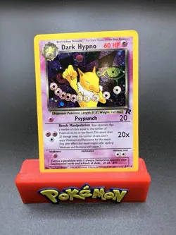 Dark Hypno - Team Rocket - 9/82 - Holo Rare W/Swirl - Pokemon TCG - LP - Image 1